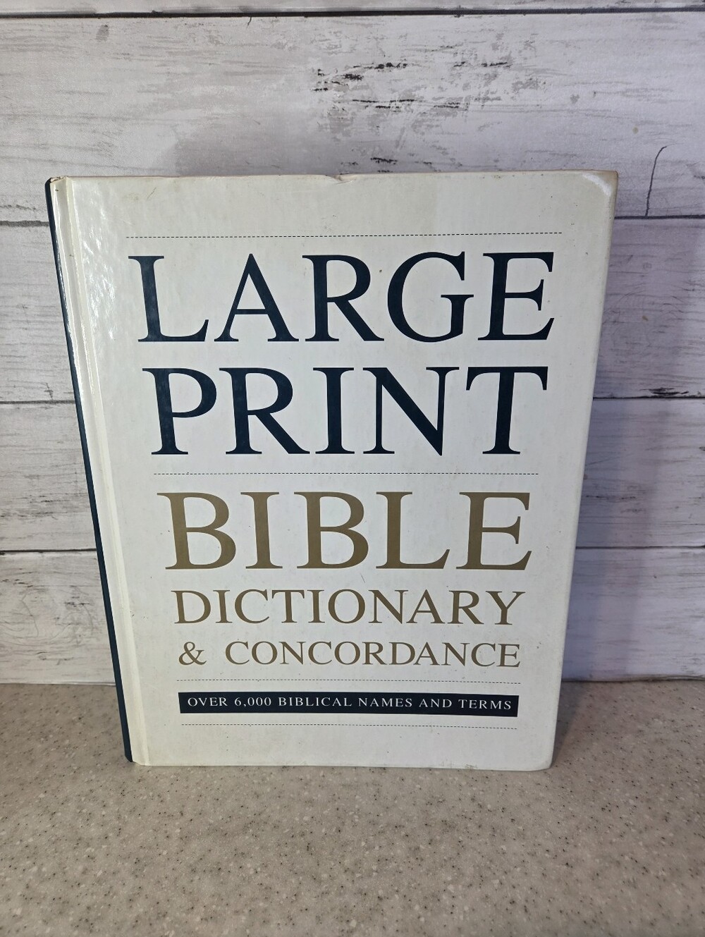 Large Print Bible Dictionary & Concordance Hardcover KJV Reference Ottenheimer 1